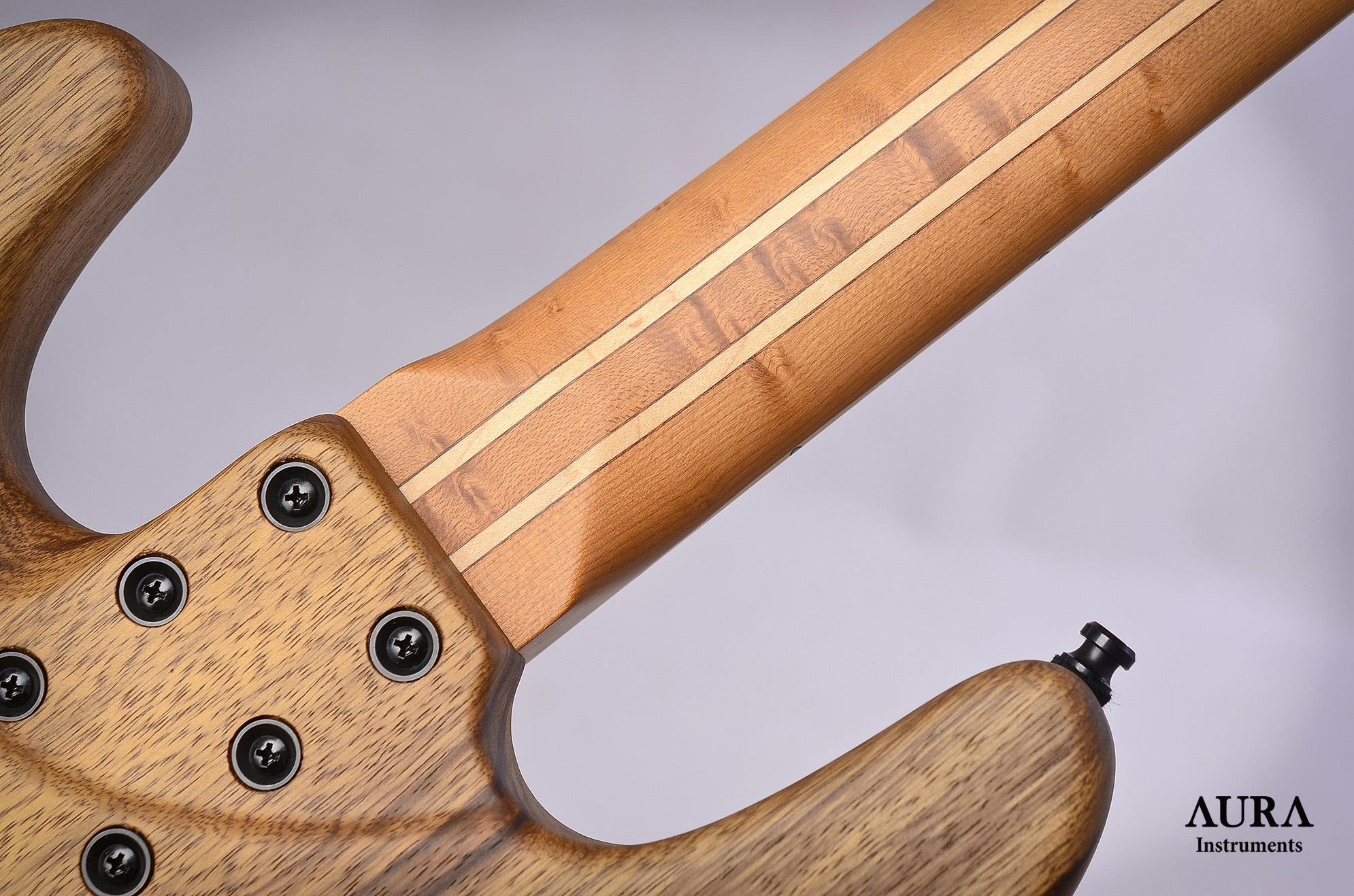 Bassguitar Aura The Brute detail 5