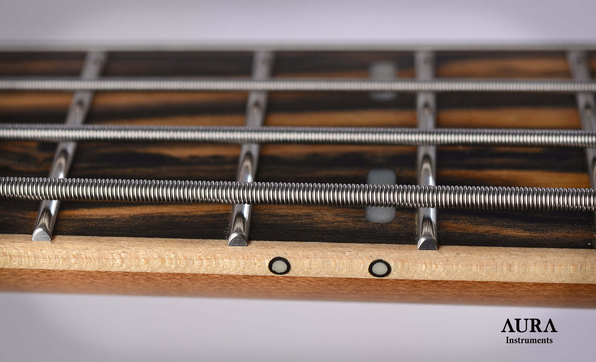 Bassguitar Aura The Brute detail 8