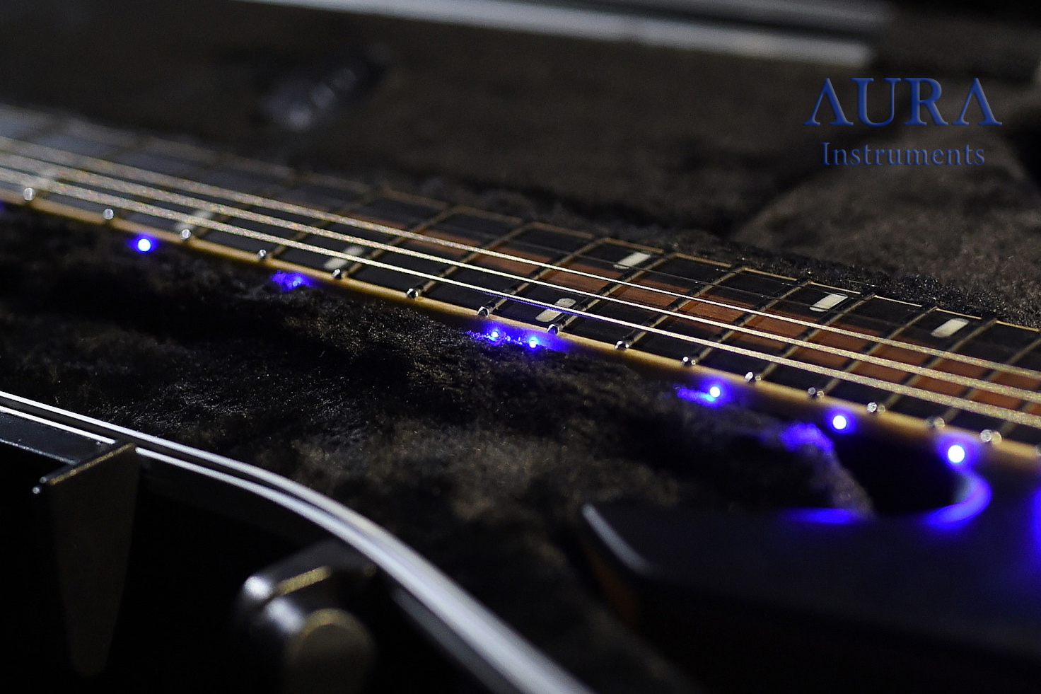 Electric guitar Aura Warrior detail 9