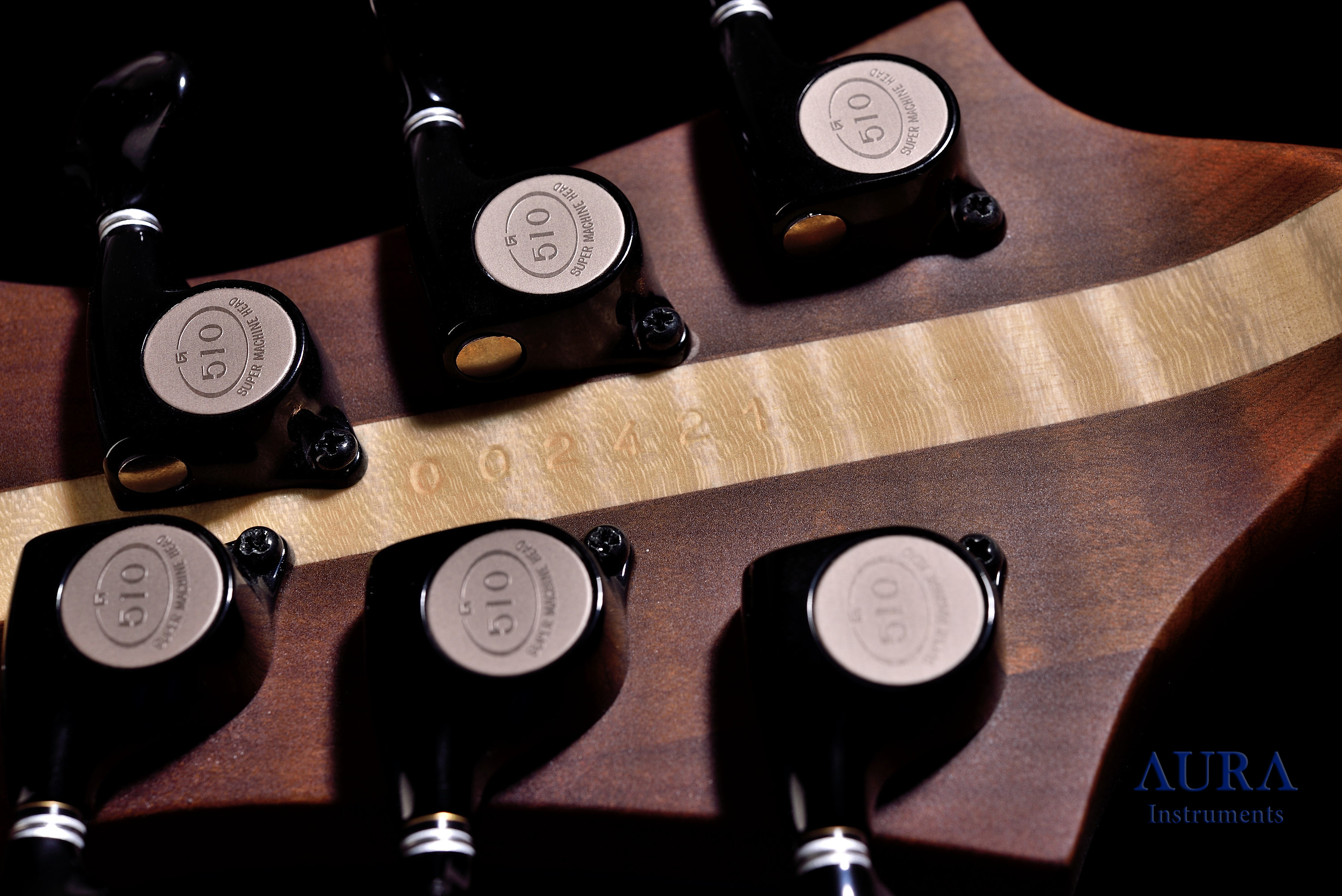 Electric guitar Aura Warrior detail 8