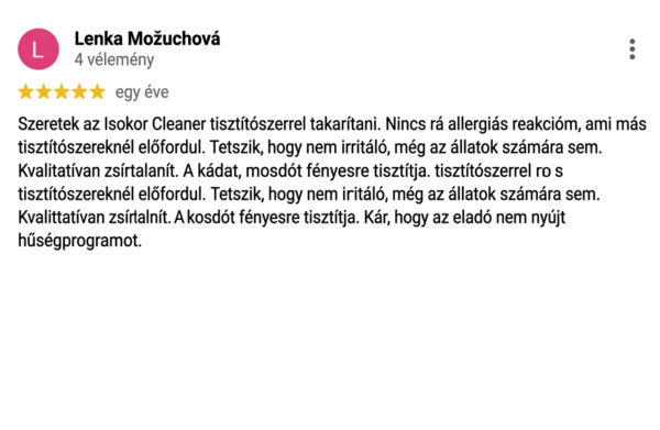 Google vélemény – Lenka Možuchová