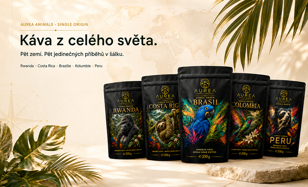 Zrnková káva AUREA