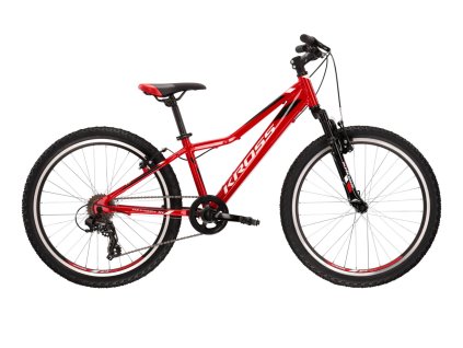 KROSS HEXAGON JR 1.0 2023 - red/white/black (Velikost 12")