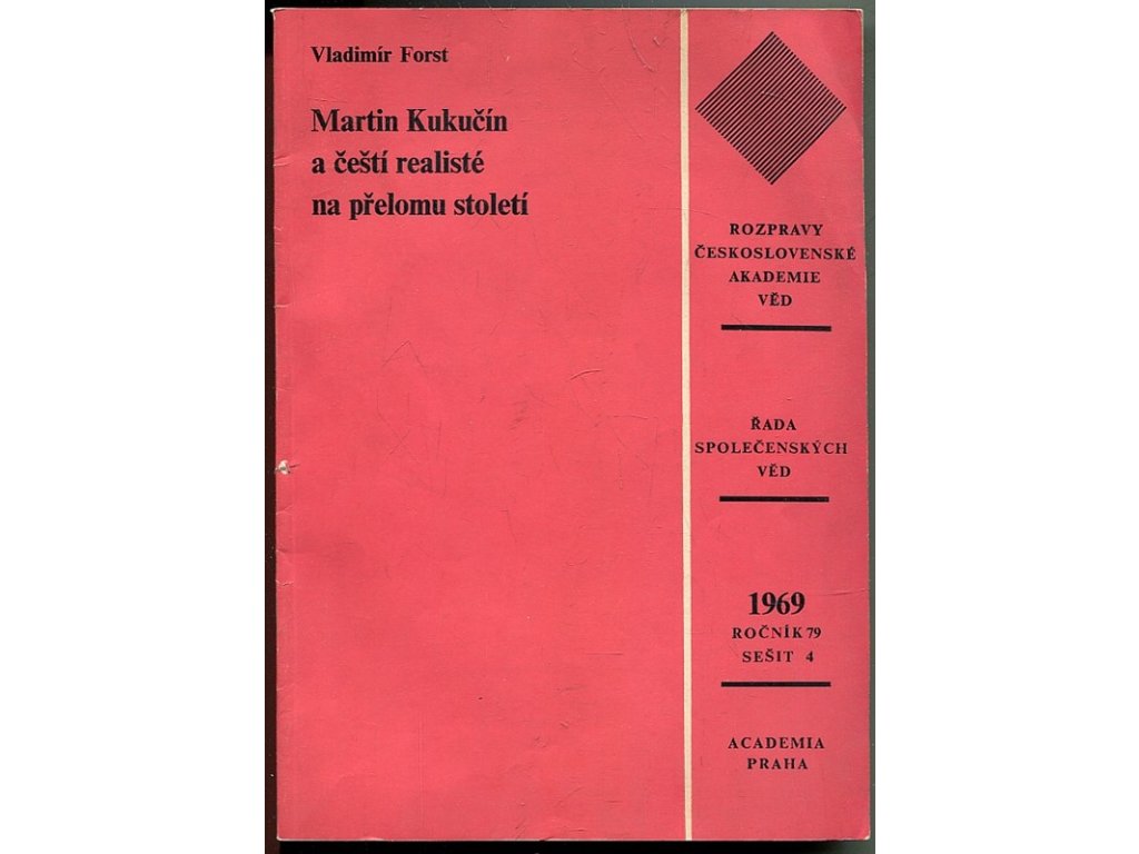 Martin Kukučín a čeští realisté na přelomu století