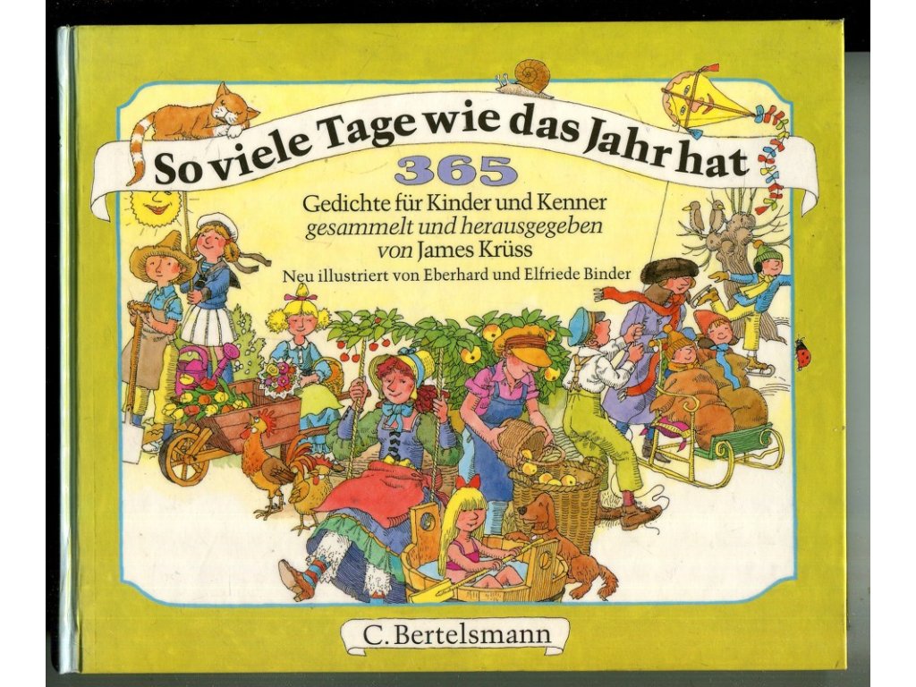So viele Tage wie das Jahr hat - 365 Gedichte für Kinder und Kenner, James Krüss, 1990