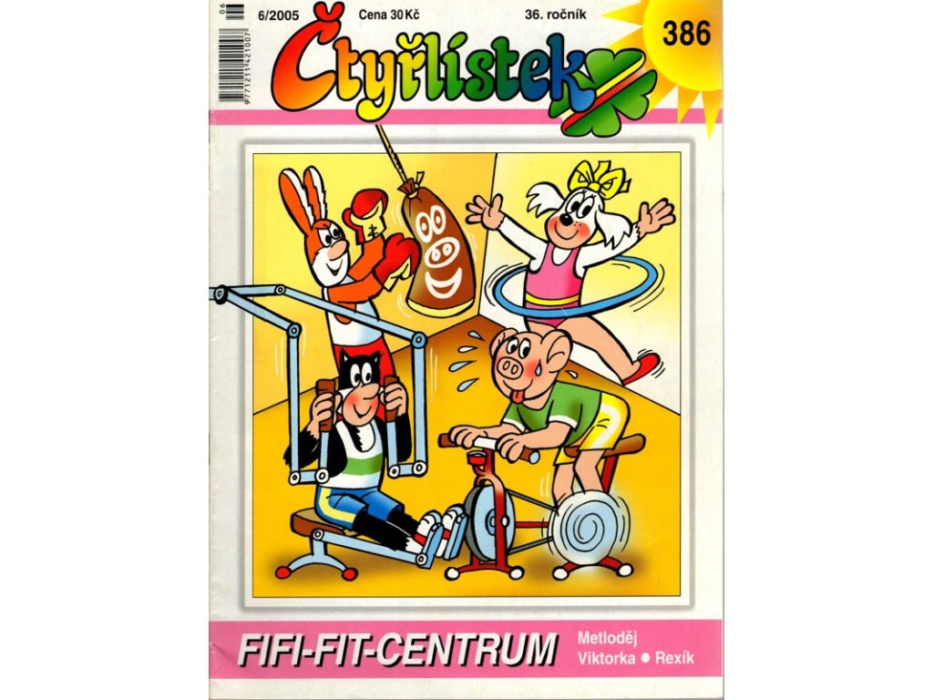 Fifi-fit-centrum - Čtyřlístek 386, 6/2005, Petr Chvojka, 2005