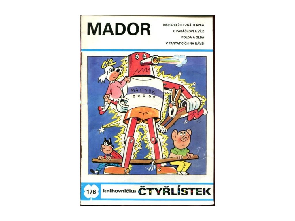Čtyřlístek 176 - Mador, Ljuba Štíplová, 1990