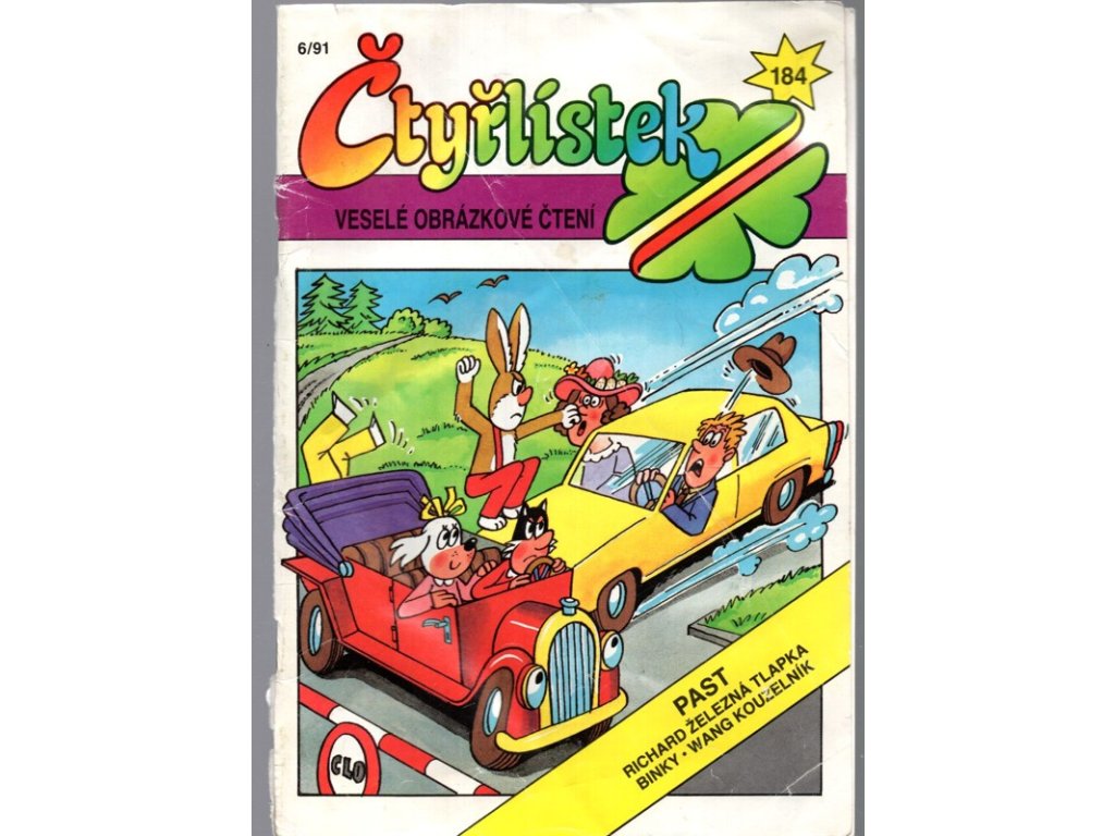 Čtyřlístek 184 - Past, Ljuba Štíplová, 1991