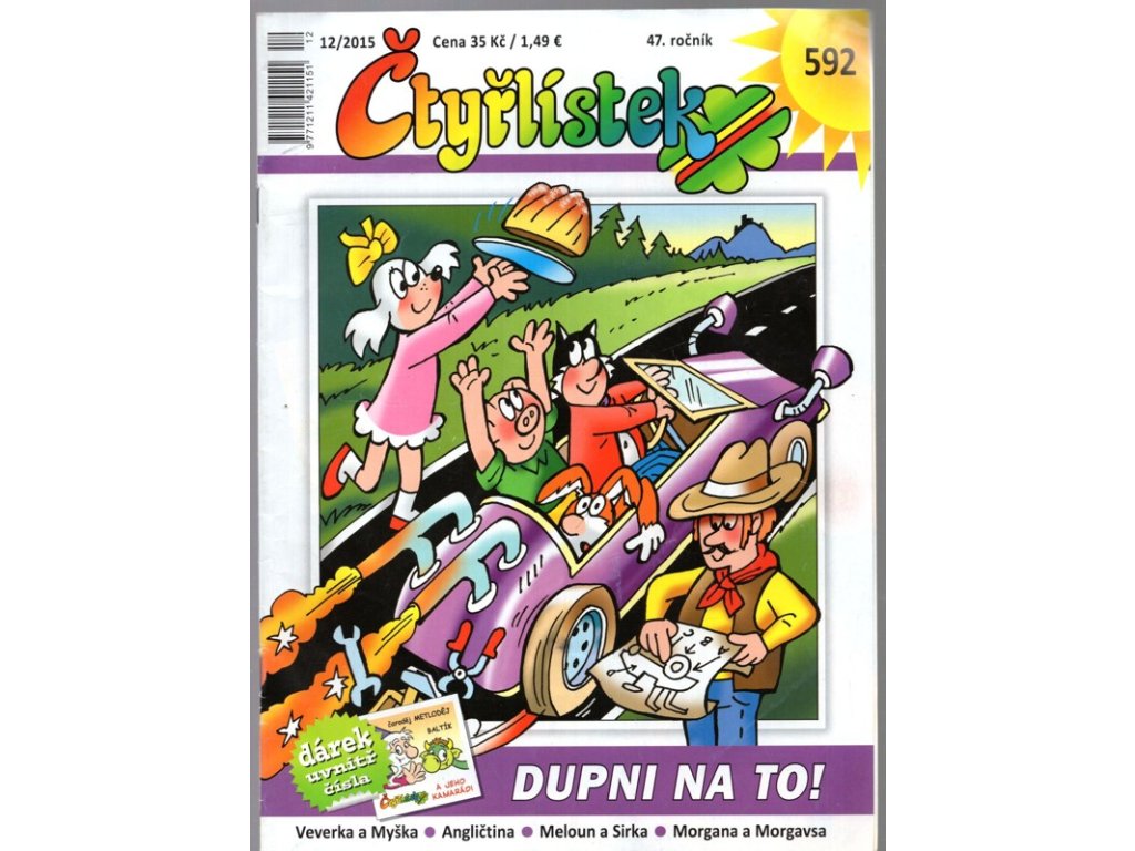 Čtyřlístek 592 Dupni na to!, Jaroslav Němeček, 2015