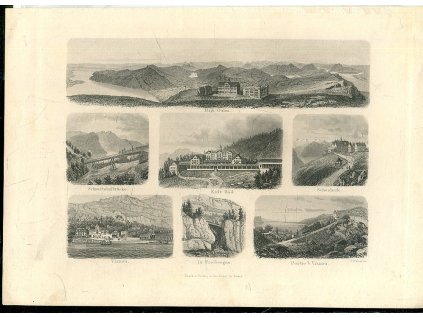 138972 ocelorytina rigi culm schnurtobelbrucke kalt bad scheideck viznau in freibergen partie v viznau vlaky zeleznice