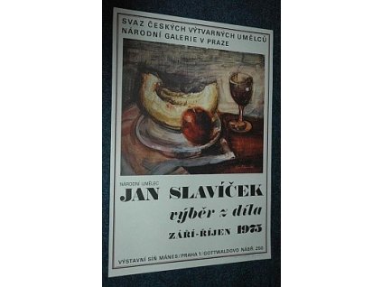 Národní umělec Jan Slavíček : Výběr z díla září-říjen 1975