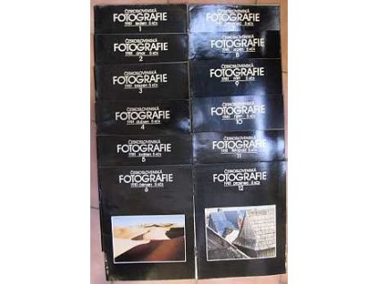Československá fotografie I-XII - Ročník XXXII., 1981