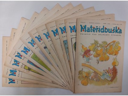 Mateřídouška – ročník XXXVII – KOMPLETNÍ : Časopis pro nejmenší čtenáře