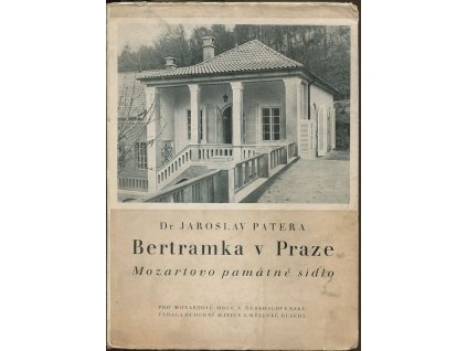 Bertramka v Praze - Mozartovo památné sídlo, Jaroslav Patera, 1948