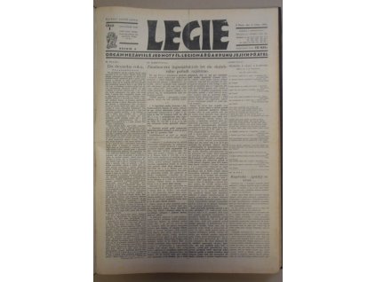 Legie - orgán nezávislé jednoty čsl. legionářů a kruhu přátel, ročník X., 1935