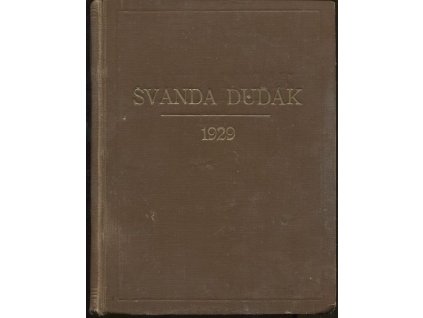 Švanda Dudák - Humoristický čtrnáctideník ročník 39. rok 1929, Ignát (red.) Hermann, 1929