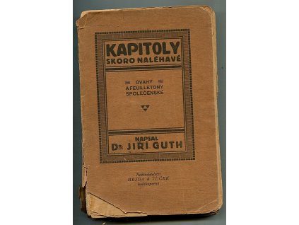 Kapitoly skoro naléhavé - Úvahy a feuilletony společenské