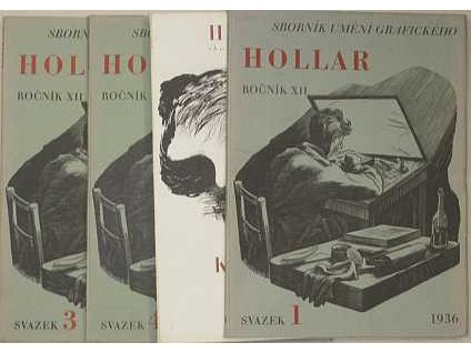 Hollar - Sborník umění grafického - roč. XII. - svazek I-IV