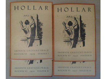 Hollar - sborník grafické práce - ročník VI. - svazek 1-4