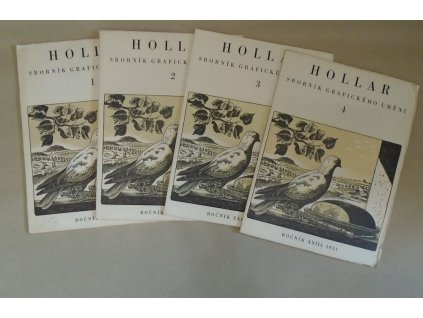 Hollar - sborník grafického umění - ročník XXIII. - svazek 1-4