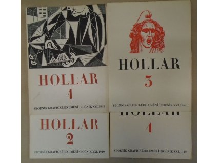 Hollar - sborník grafického umění výtvarného - ročník XXI. - sv. 1-4