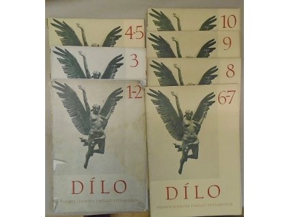 Dílo - Umělecký měsíčník - ročník XXXIV. - čísla 1-10, kompletní