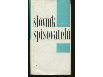 Slovník latinských spisovatelů