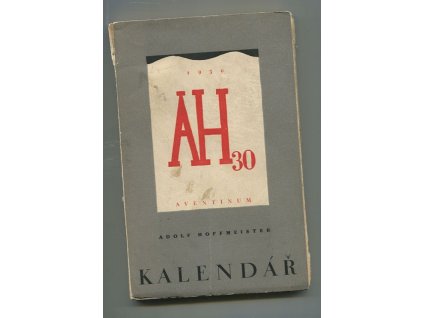 Kalendář, Adolf Hoffmeister, 1930