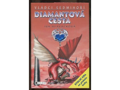 Vládci Sedmihoří - Diamantová cesta - Stolní hra na přebalu knihy