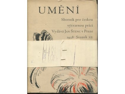 Umění - Sborník pro českou výtvarnou práci - ročník XII., č. 1-10 - KOMPLETNÍ ROČNÍK