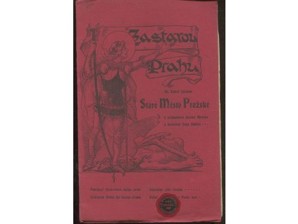 Staré město pražské - Za starou Prahu, Luboš Jeřábek, 1902