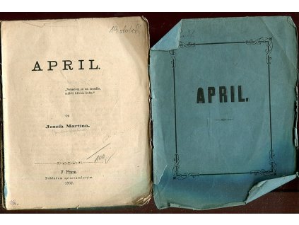 April, Jaroslav Martinec, 1862