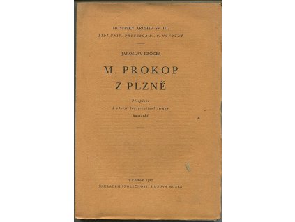 M. Prokop z Plzně, Jaroslav Prokeš, 1927