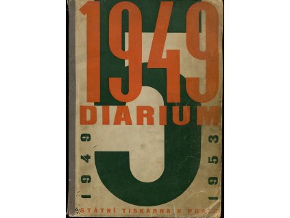 Diarium 1949-1953 - diář