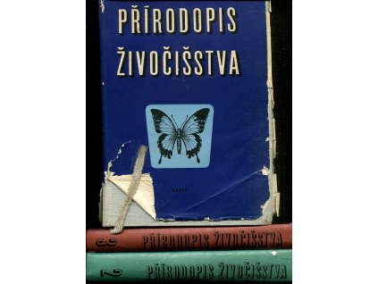 Přírodopis živočišstva. Díl 1, 2, 3, 1956