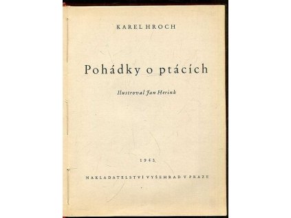 Pohádky o ptácích