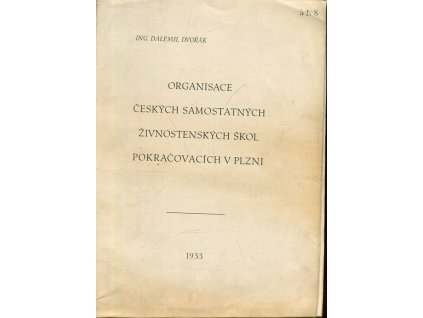 Organisace českých samostatných živnostenských škol pokračovacích v Plzni