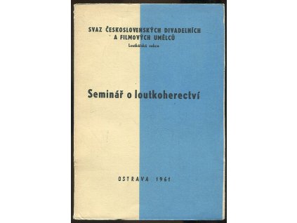 Seminář o loutkoherectví, 1961