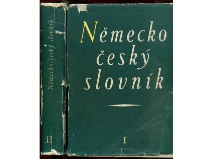 Německo-český slovník. Díl 1+2 A-L, M-Z, Josef Fanta, 1964