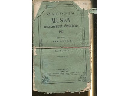 Časopis Musea království českého r. 1867 roč. čtyřicátý první