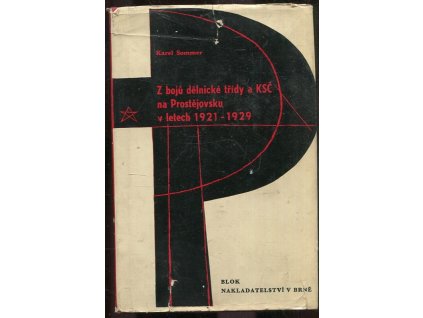 Z bojů dělnické třídy a KSČ na Prostějovsku v letech 1921-1929