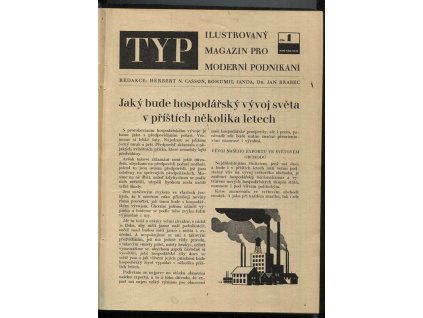 Typ - Ilustrovaný magazín pro moderní podnikání - ročník VIII., Herbert N. Casson (red.), 1934