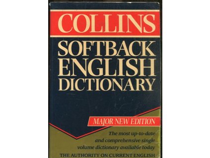 Collins softback English dictionary, 1992