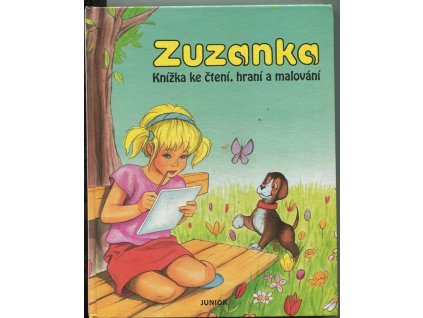Hrajeme si se Zuzankou - knížka ke čtení, hraní a malování, Brigitte Yerna, 1997