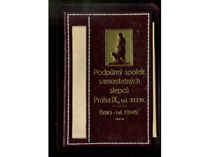 Podpůrný spolek samostatných slepců - kalendář 1940, 1940