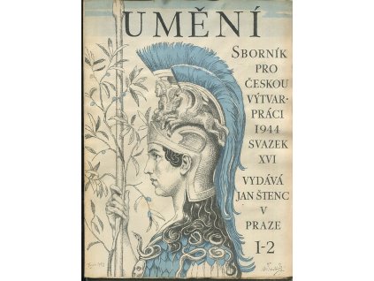 Umění - sborník pro českou výtvarnou práci, svazek XVI, rok 1944 - čísla 1-10, kompletní