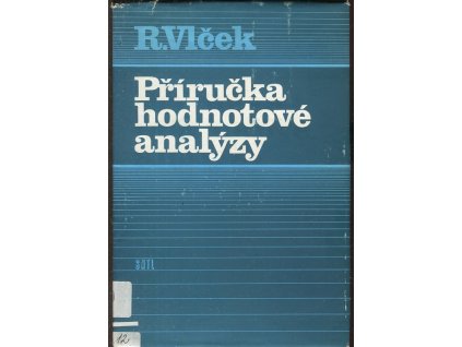 Příručka hodnotové analýzy - vysokošk. příručka pro vys. školy ekon, Radim Vlček, 1983
