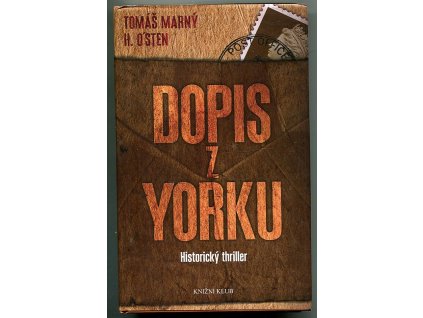 Dopis z Yorku, Tomáš Marný, 2016