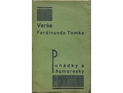 Pohádky a humoresky, Ferdinand Tomek, 1931