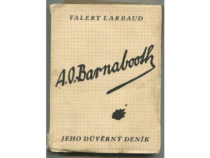 A.O. Barnabooth - jeho důvěrný deník, Valery Larbaud, 1928